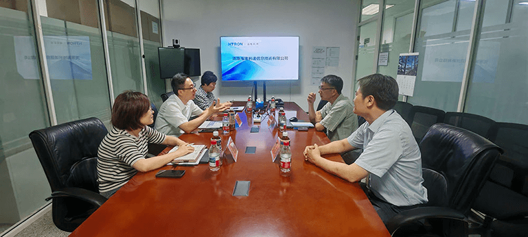 济南齐鲁软件园领导走访济南海隆利达